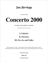 Concerto 2000 Orchestra Scores/Parts sheet music cover